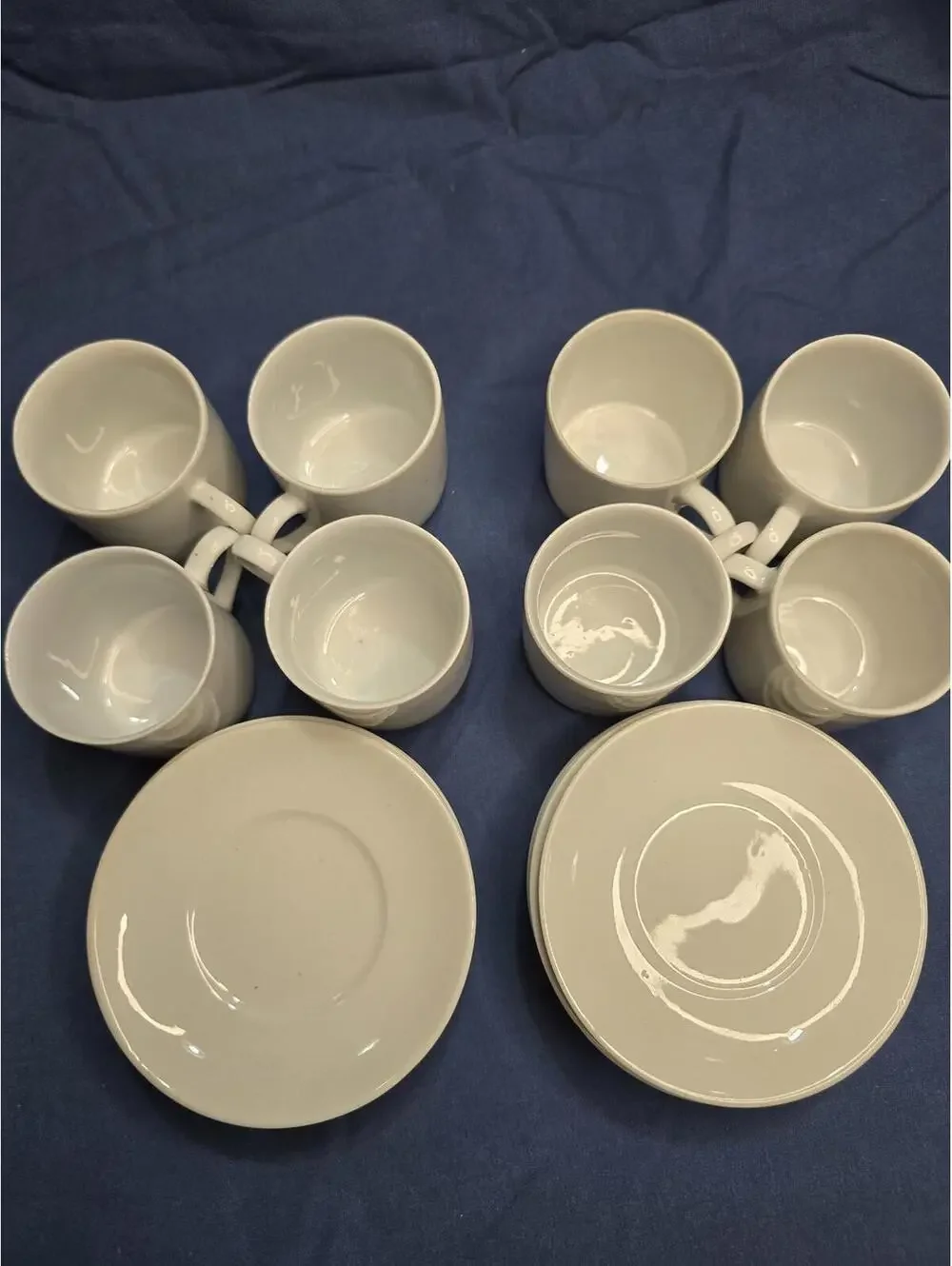 Vintage Set of 16 Neiman Marcus Demitasse Expresso Cup and Saucer